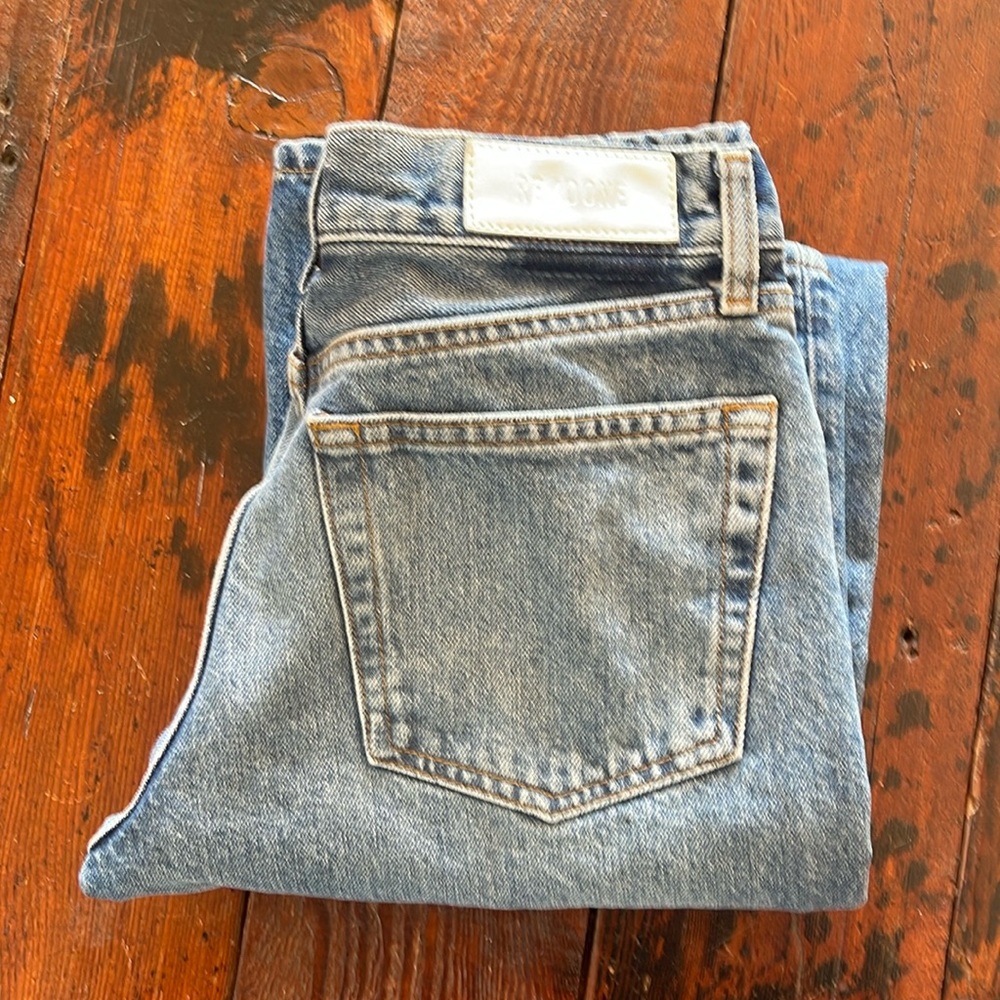 Low rise Re/Done denim